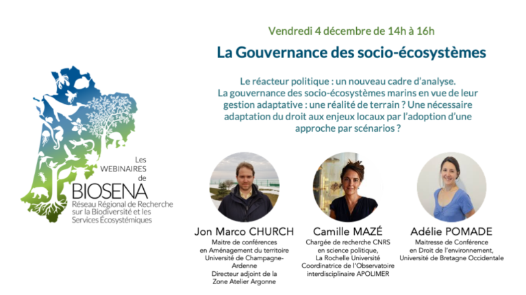 Visionner : La gouvernance des socioécosystèmes